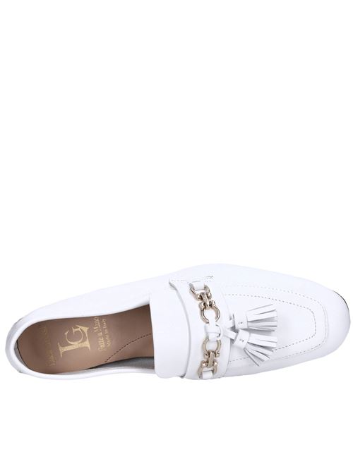 Moccasins in leather LUCA GROSSI | H962M GARDABIANCO